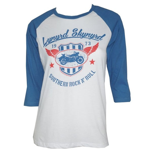 Lynyrd Skynyrd - Southern Rock N Roll - Baseball Shirt 3/4 Sleeve - Live Nation