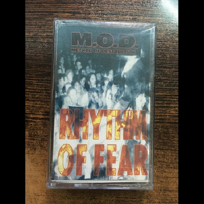 M.O.D. - Rhythm Of Fear - CASSETTE - Hammer Muzik