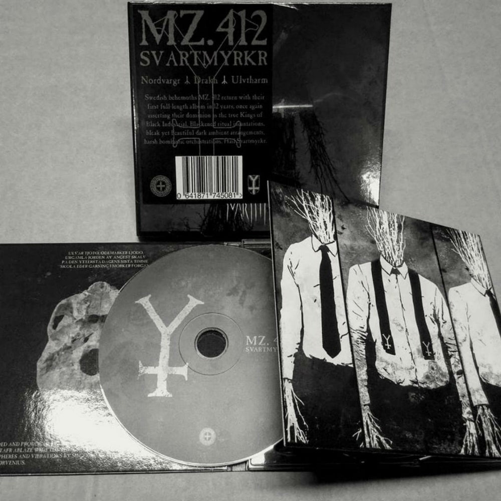 MZ.412 - Svartmyrkr - CD DIGIPAK - Cold Spring Records - Image 2