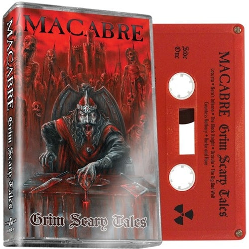 Macabre - Grim Scary Tales - CASSETTE COLOURED - Nuclear Blast