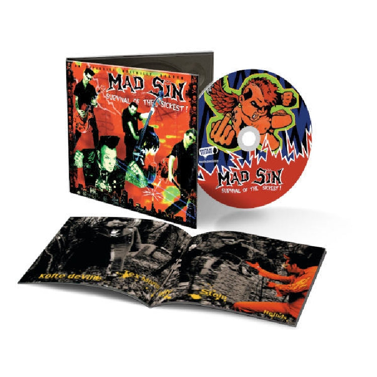 Mad Sin - Survival Of The Sickest - CD DIGIPAK - Rastilho Records - Image 2