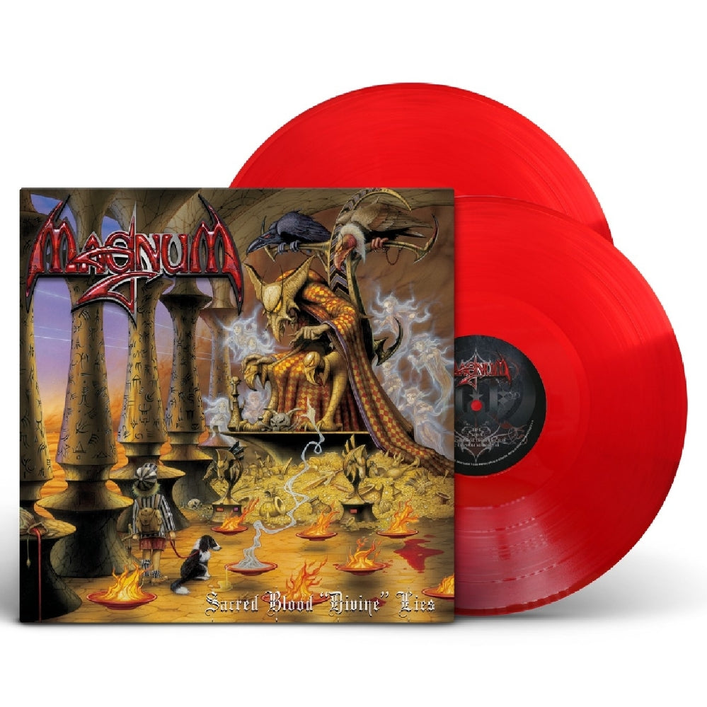 Magnum - Sacred Blood "Divine" Lies - DOUBLE LP GATEFOLD COLOURED - SPV
