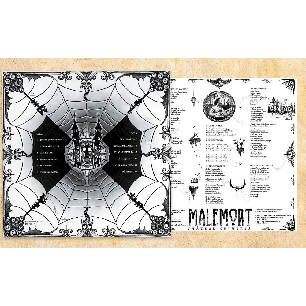 Malemort - Château-Chimères - LP - Editions Hurlantes - Image 2