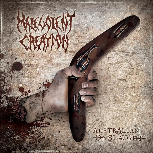 Malevolent Creation - Australian Onslaught - DOUBLE LP GATEFOLD COLOURED - Back on Black - Image 2