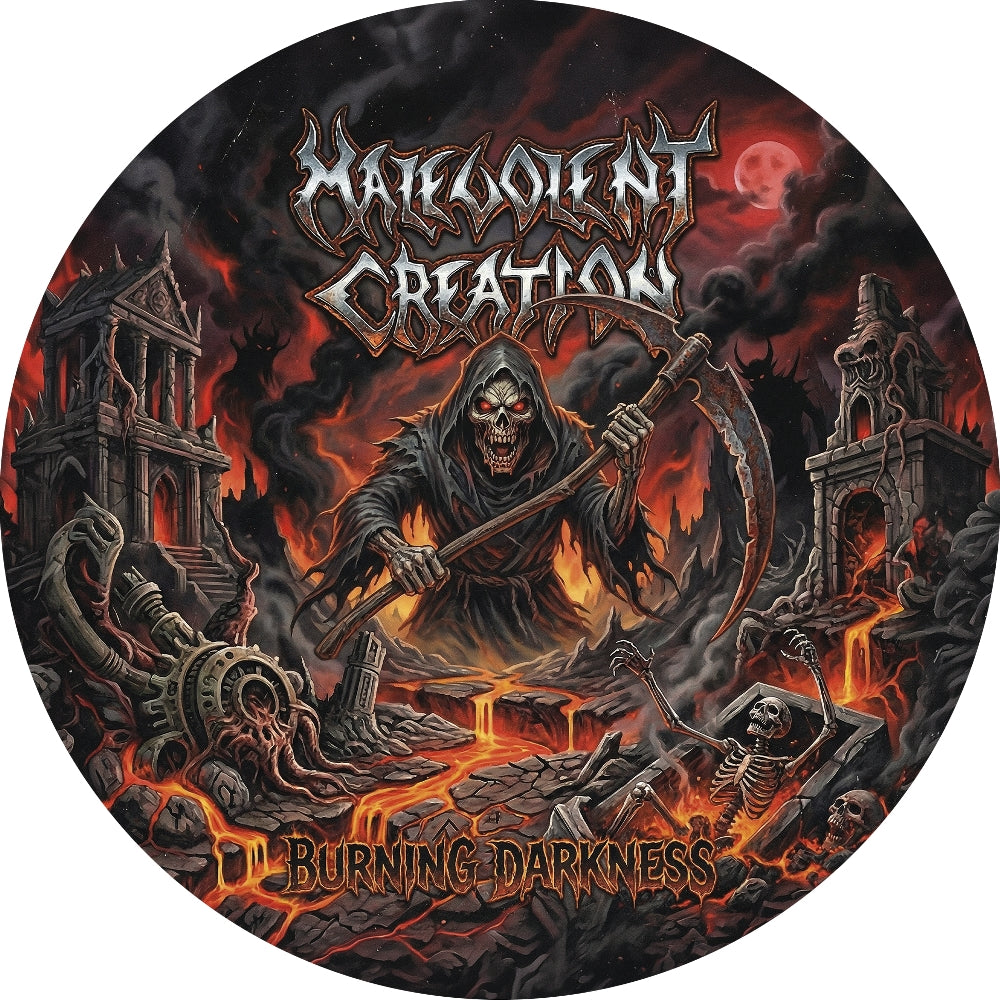 Malevolent Creation - Burning Darkness - 7" vinyl - GDS - Global Distribution Services