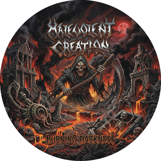 Malevolent Creation - Burning Darkness - 7" vinyl - GDS - Global Distribution Services