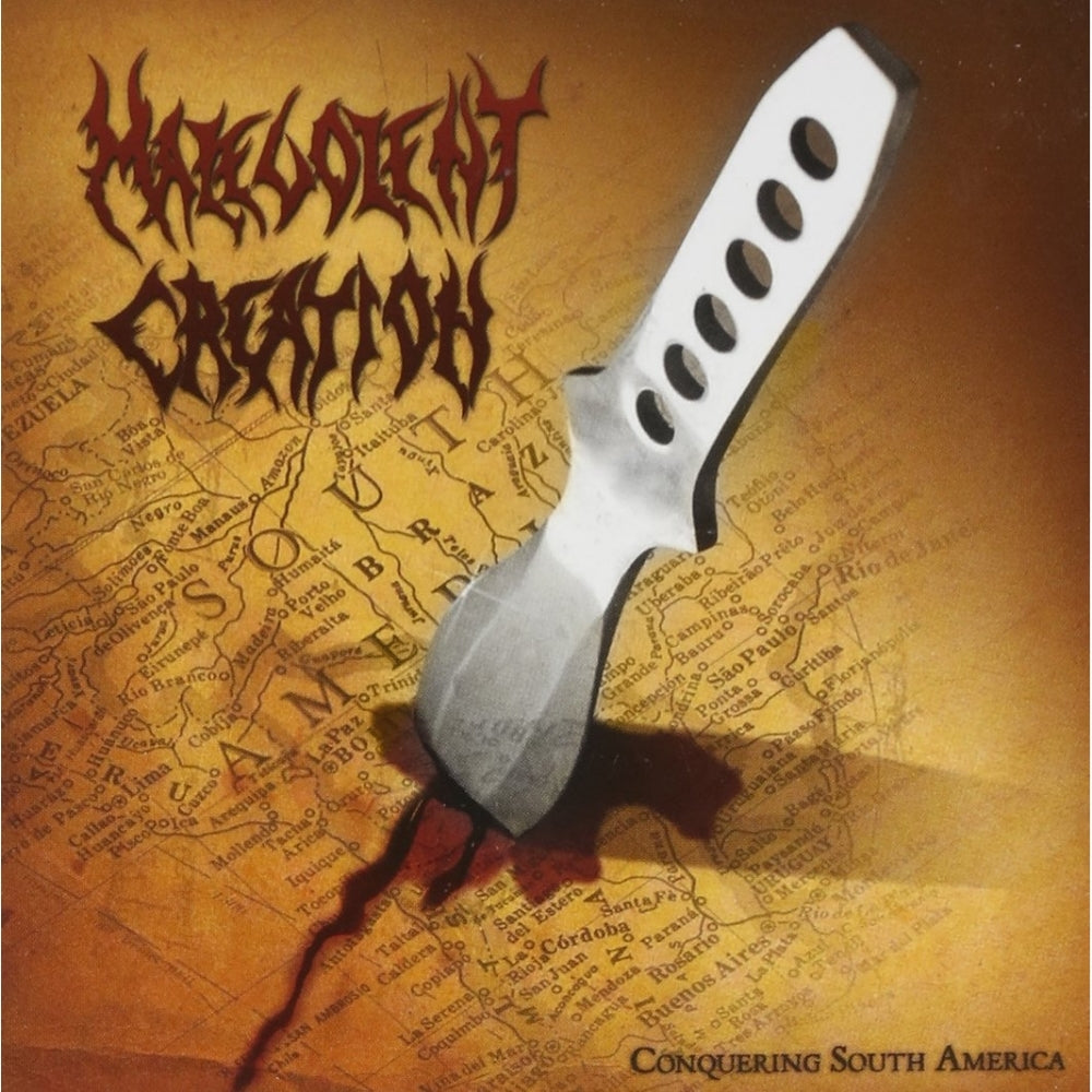 Malevolent Creation - Conquering South America - DOUBLE LP COLOURED - Back on Black - Image 2