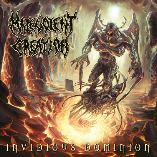 Malevolent Creation - Invidious Dominion - LP Gatefold Coloured - Back on Black - Image 2