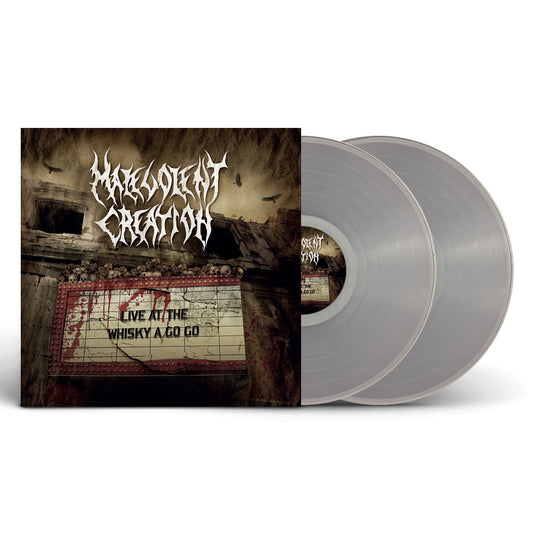 Malevolent Creation - Live At The Whisky A Go Go - DOUBLE LP GATEFOLD COLOURED - Back on Black