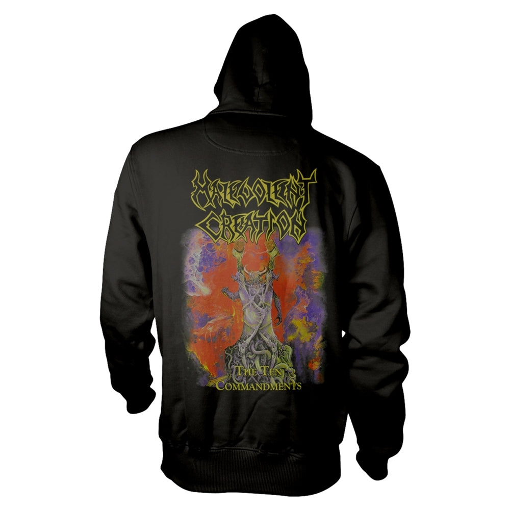 Malevolent Creation - The Ten Commandments - Hooded Sweat Shirt - PHD - Image 2