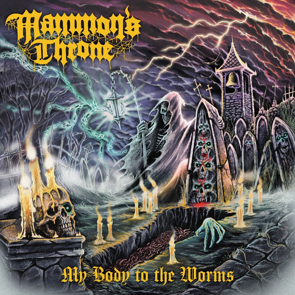 Mammon’s Throne - My Body To The Worms - LP - Hammerheart Productions - Image 2