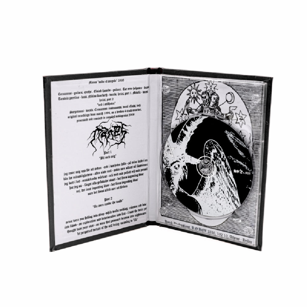 Manes - Svarte skoger - CD LEATHER BOOK - Kyrck Prod. - Image 4