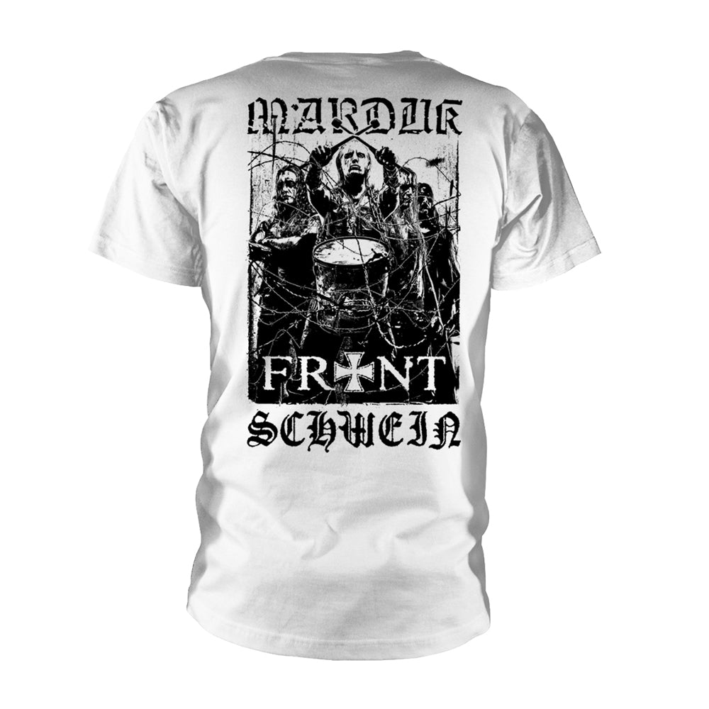 Marduk - Frontschwein (white) - T-shirt - PHD - Image 2
