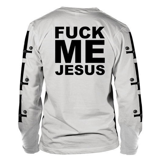 Marduk - Fuck Me Jesus (white) - Long Sleeve - PHD - Image 2