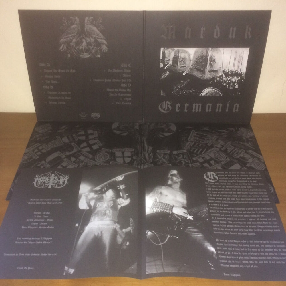 Marduk - Germania - DOUBLE LP GATEFOLD COLOURED - Osmose Productions - Image 3