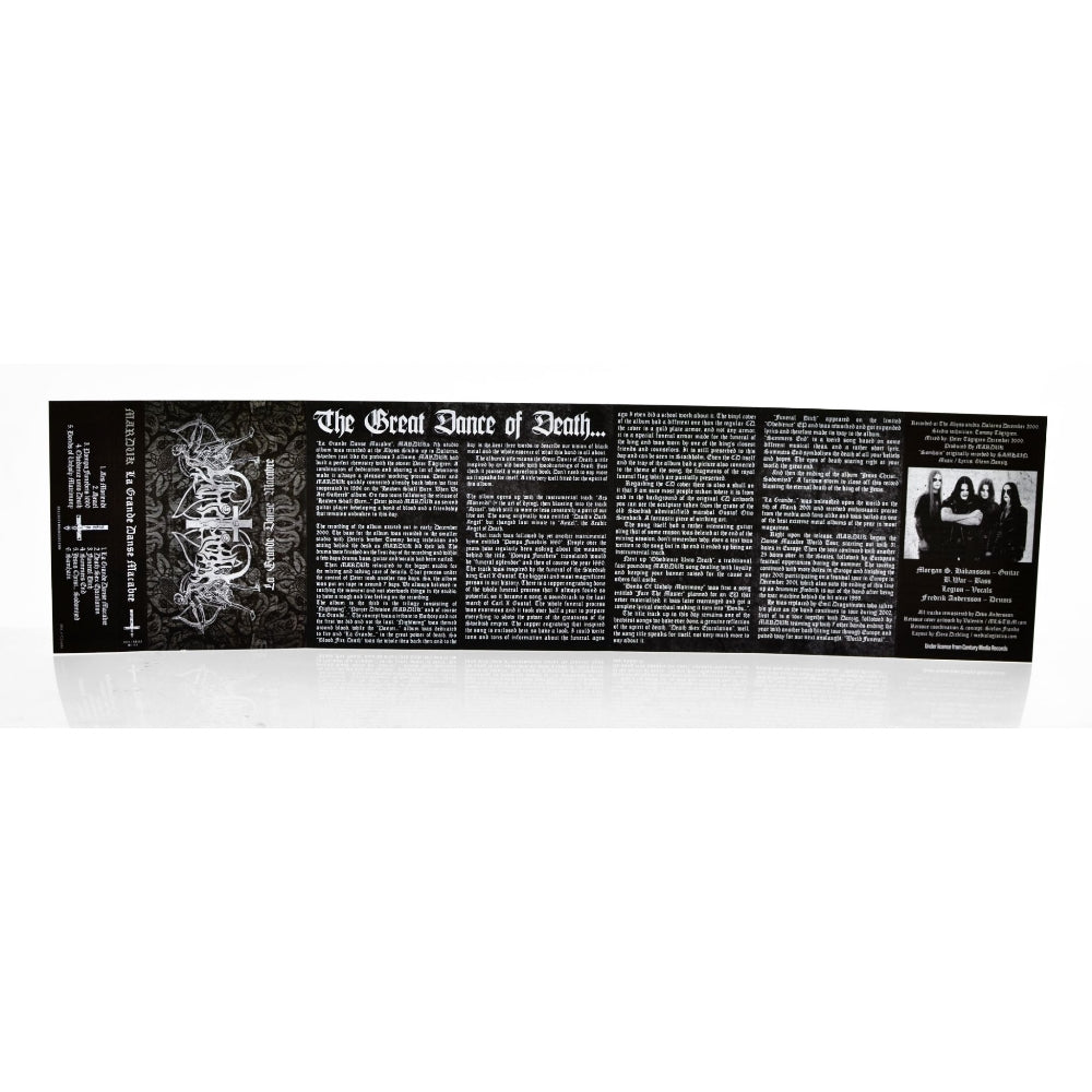 Marduk - La Grande Danse Macabre - CASSETTE - Hells Headbangers Records - Image 2