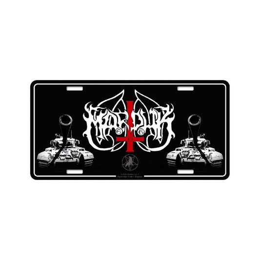 Marduk - Panzer Division - License plate - Razamataz