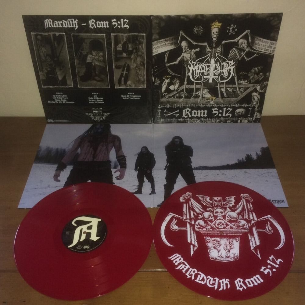 Marduk - Rom 5:12 - DOUBLE LP GATEFOLD COLOURED - Osmose Productions - Image 2