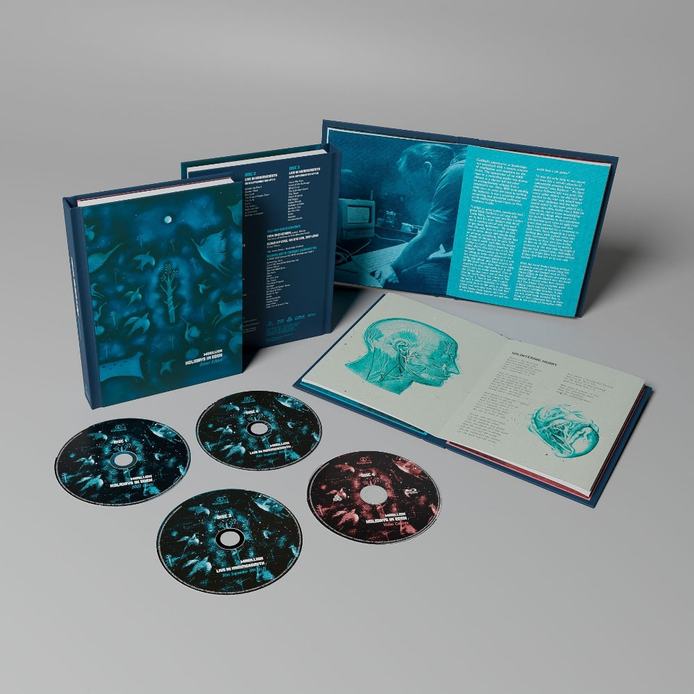 Marillion - Holidays In Eden - 3CD + Blu-ray A5 digibook - Warner