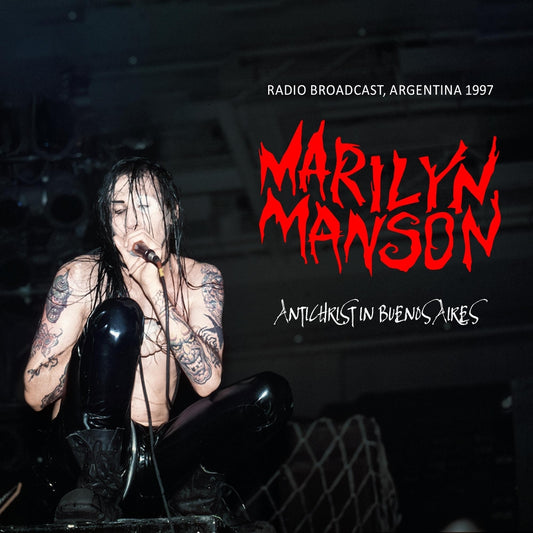 Marilyn Manson - Antichrist In Buenos Aires (Radio Broadcast, Argentina 1997) - CD DIGIPAK - Laser Media
