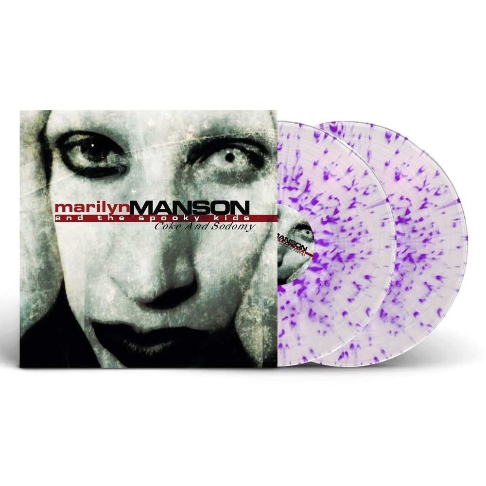 Marilyn Manson - Coke And Sodomy - DOUBLE LP GATEFOLD COLOURED - Blue Day