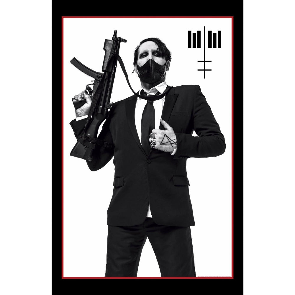 Marilyn Manson - Machine Gun - FLAG - Razamataz