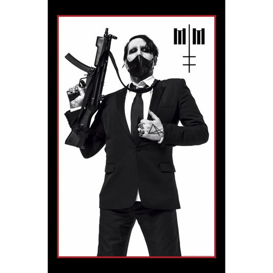 Marilyn Manson - Machine Gun - FLAG - Razamataz