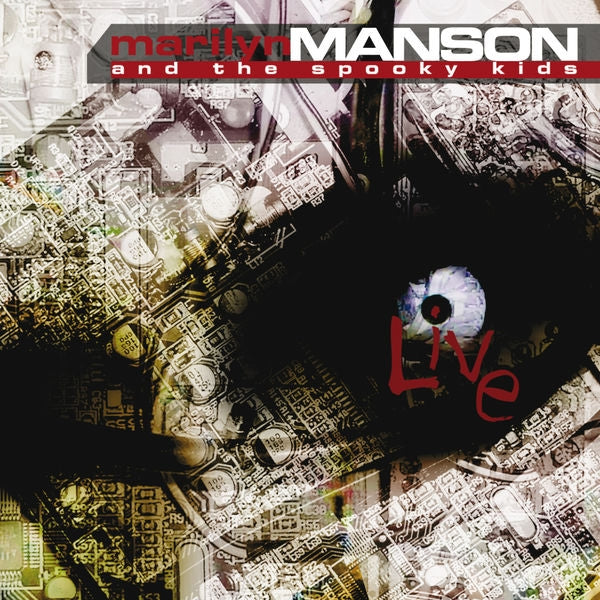 Marilyn Manson & The Spooky Kids - Live - LP Gatefold Coloured - Blue Day - Image 2