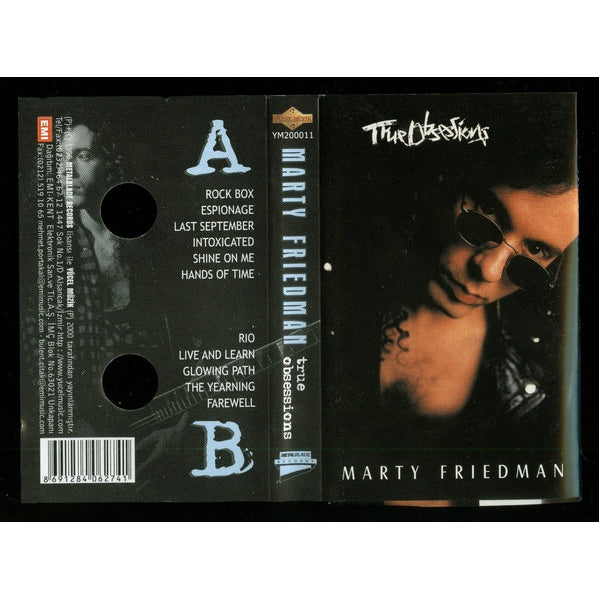 Marty Friedman - True Obsessions - CASSETTE - Hammer Muzik