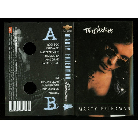 Marty Friedman - True Obsessions - CASSETTE - Hammer Muzik