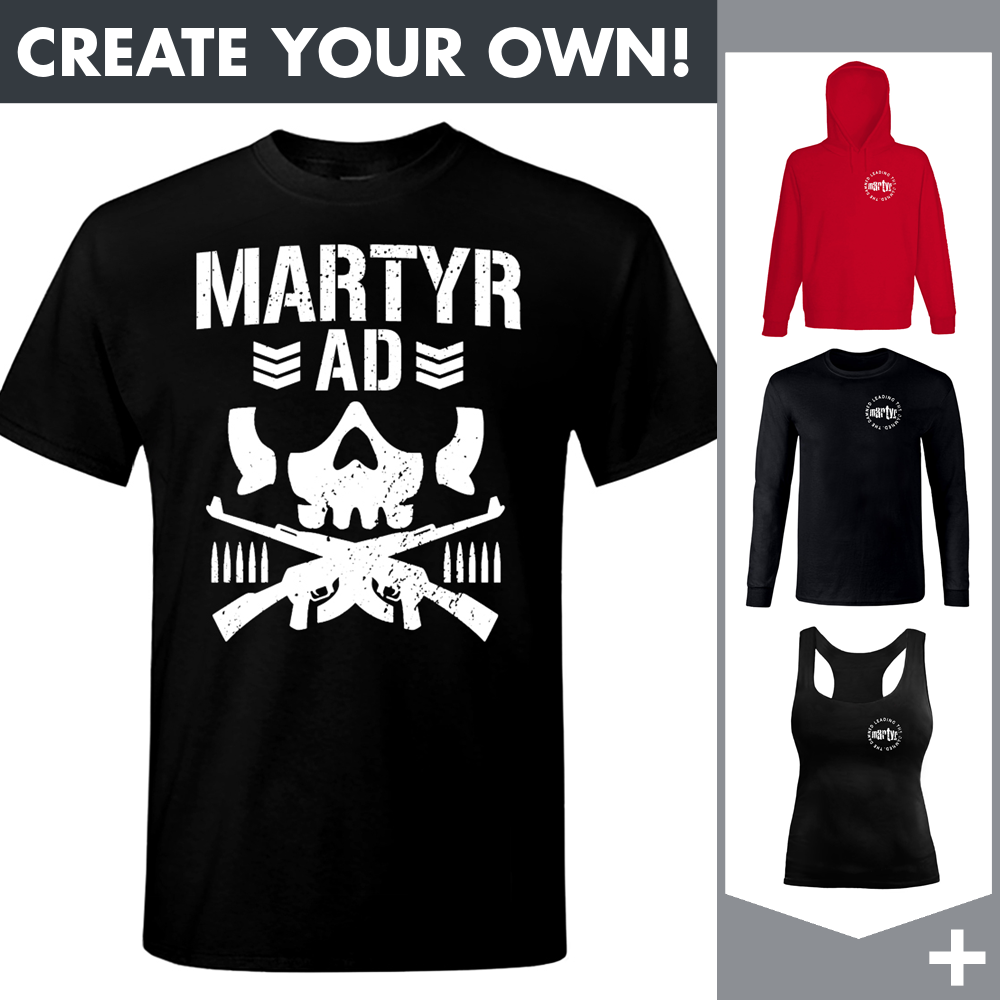Martyr AD - Bullet Club - Merchandising