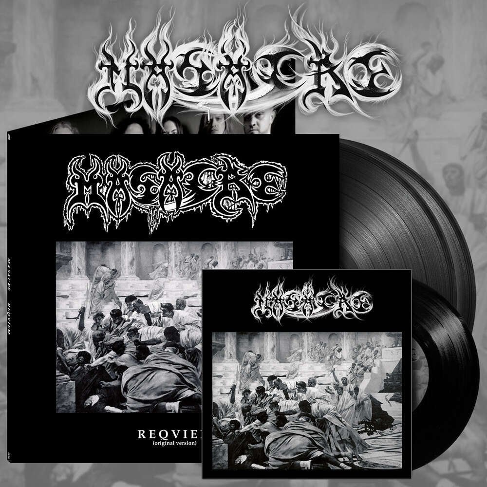 Masacre - Requiem - DOUBLE LP GATEFOLD + 7" EP - Osmose Productions