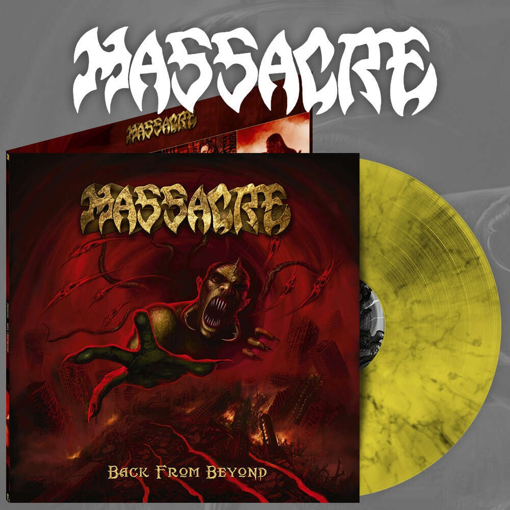 Massacre - Back From Beyond - LP Gatefold Coloured - Osmose Productions