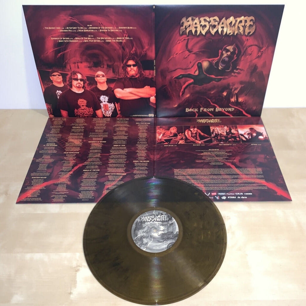 Massacre - Back From Beyond - LP Gatefold Coloured - Osmose Productions - Image 2