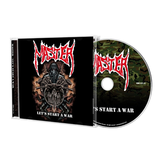 Master - Let's Start A War - CD SLIPCASE - Hammerheart Productions - Image 2