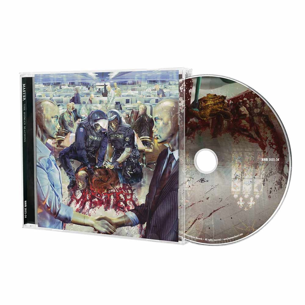 Master - The Human Machine - CD SLIPCASE - Hammerheart Productions - Image 2