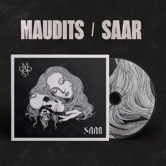 Maudits - Saar - Split - CD DIGISLEEVE - Source Atone Records - Image 2