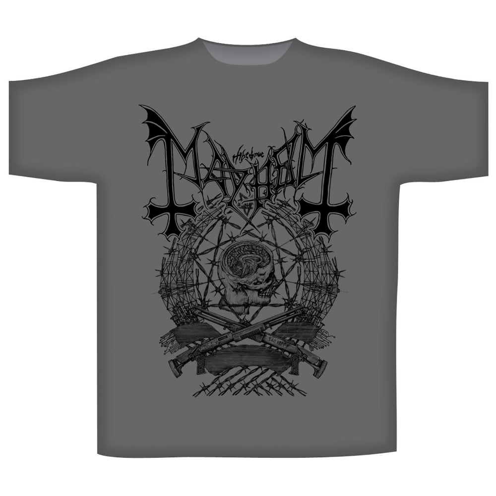 Mayhem - Barbed Wire - T-shirt - Razamataz