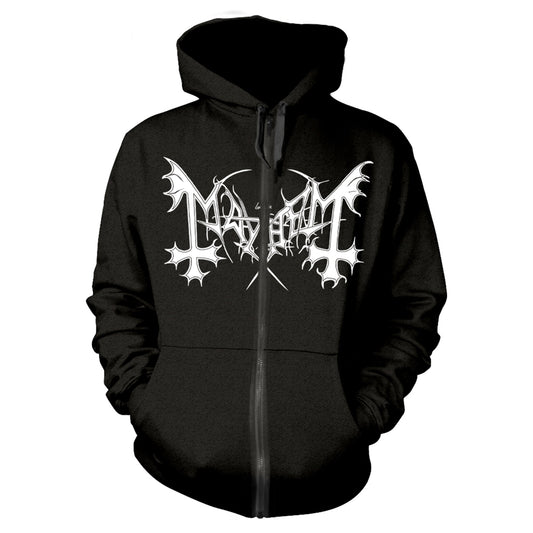 Mayhem - De Mysteriis Dom Sathanas - Hooded Sweat Shirt Zip - PHD