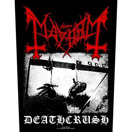 Mayhem - Deathcrush - BACKPATCH - Razamataz