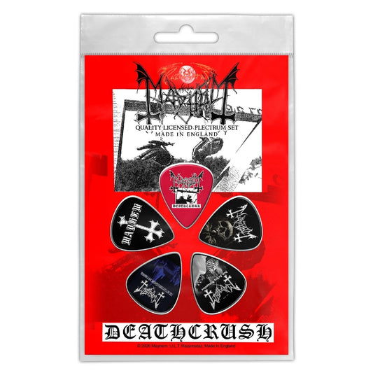 Mayhem - Deathcrush - Guitar Pick Set - Razamataz