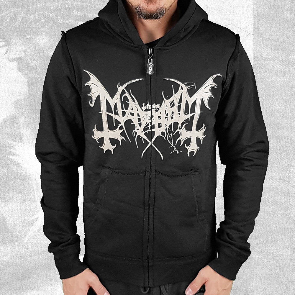 Mayhem - Grand Declaration Of War [Glyn Smyth] - Hooded Sweat Shirt Zip - Season of Mist