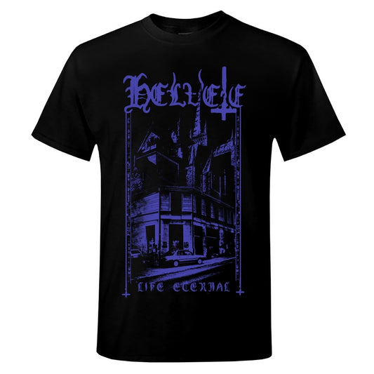 Mayhem - Helvete [blue] - T-shirt - Saturnus Productions
