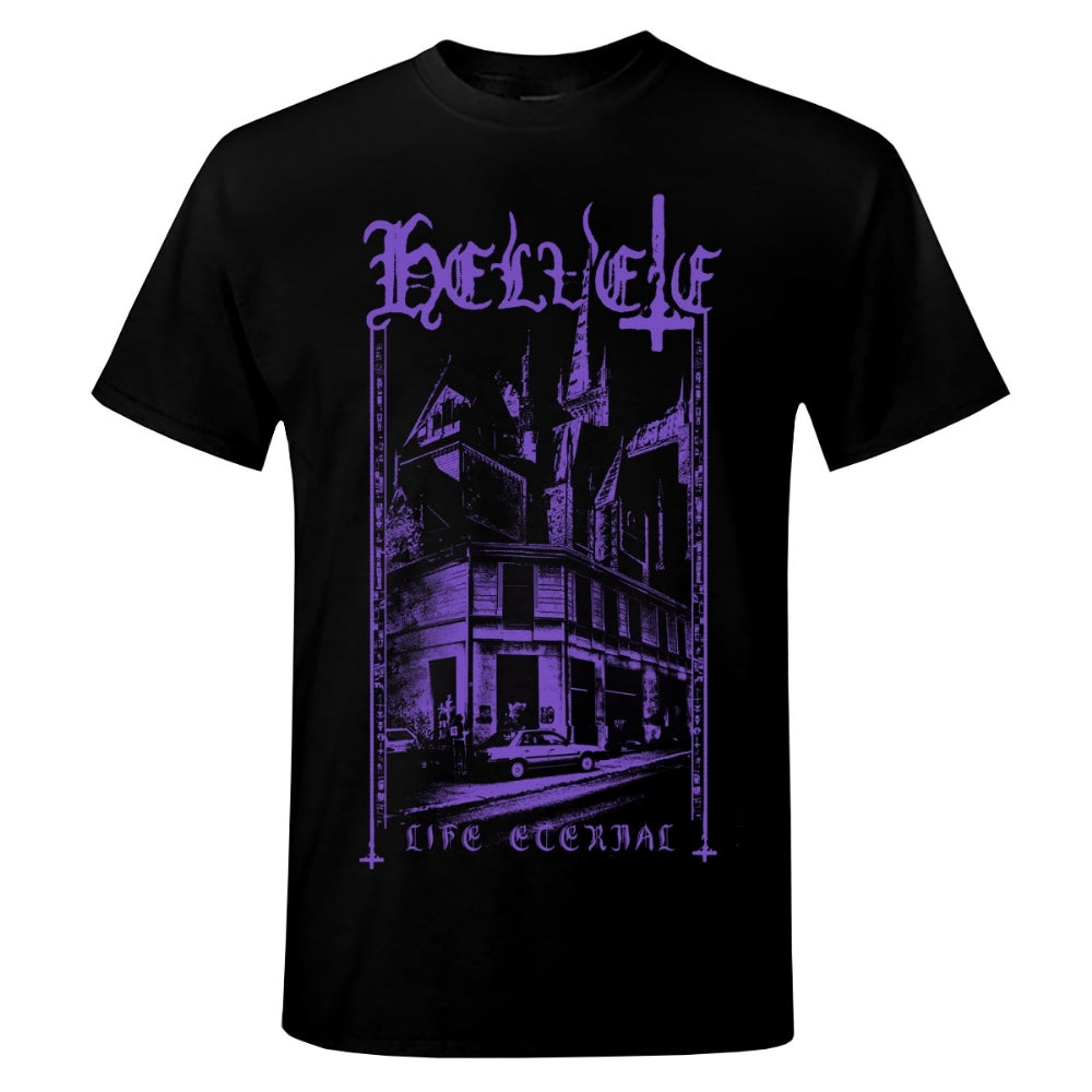 Mayhem - Helvete [purple] - T-shirt - Saturnus Productions