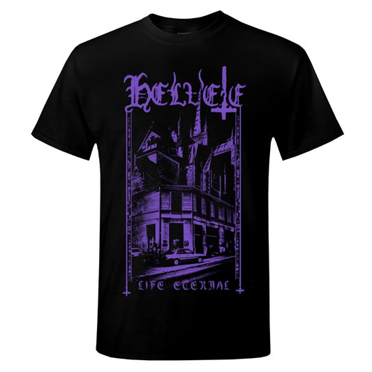 Mayhem - Helvete [purple] - T-shirt - Saturnus Productions