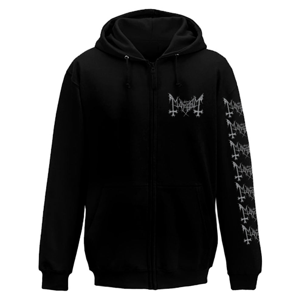 Mayhem - Life Eternal - Hooded Sweat Shirt Zip - Saturnus Productions - Image 2