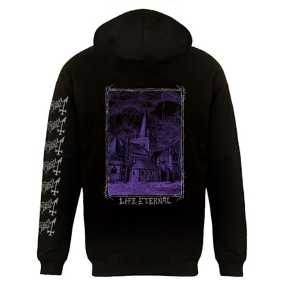 Mayhem - Life Eternal - Hooded Sweat Shirt Zip - Saturnus Productions - Image 3