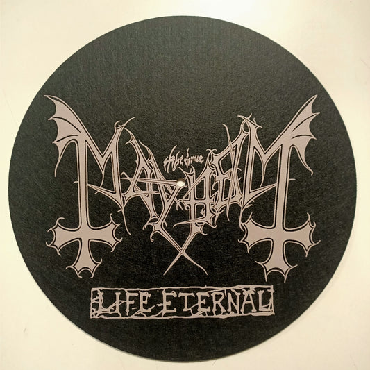 Mayhem - Life Eternal - SLIPMAT - Saturnus Productions