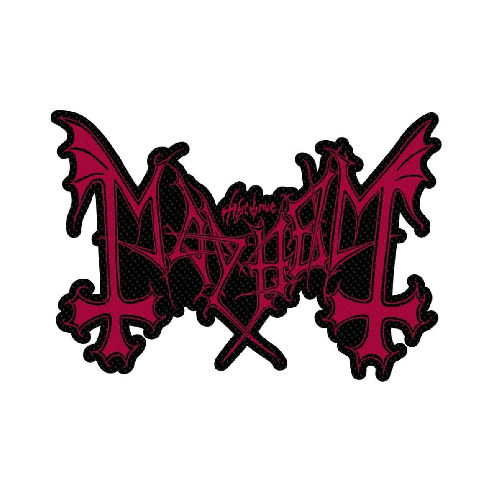 Mayhem - Logo (cut-out) - Patch - Razamataz