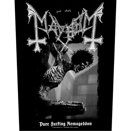 Mayhem - Pure Fucking Armageddon - BACKPATCH - Razamataz